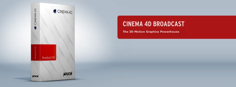 Bộ công cụ Cinema 4D Broadcast R18