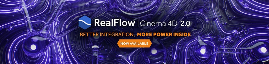 phiên bản RealFlow Cinema 4D 2.0