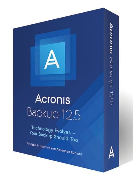 Acronis Backup 12.5 Advanced Data Protection