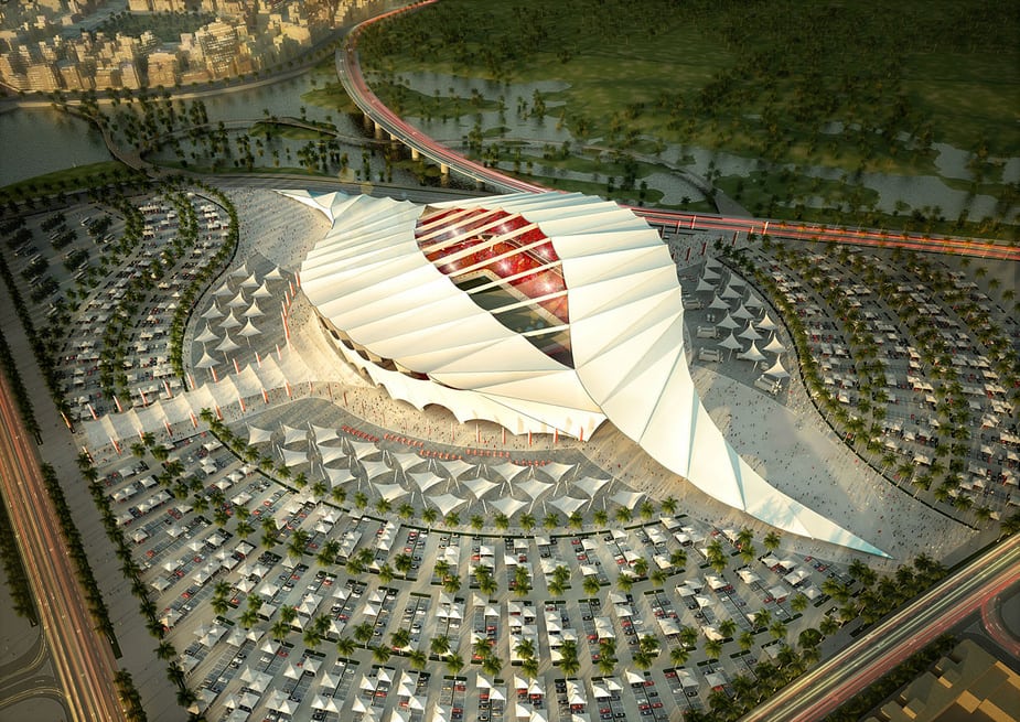 Cinema 4D thiết kế các sân vận động cho Thế vận hội FIFA 2022