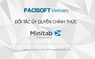 PACISOFT là đối tác đại lý & phân phối ủy quyền chính thức của Minitab tại Việt Nam