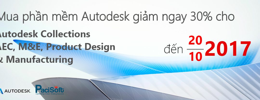 Khuyến mãi Autodesk Collections được giảm ngay 30% đến 10/2017