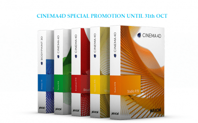 Promotion CINEMA4D tháng 10