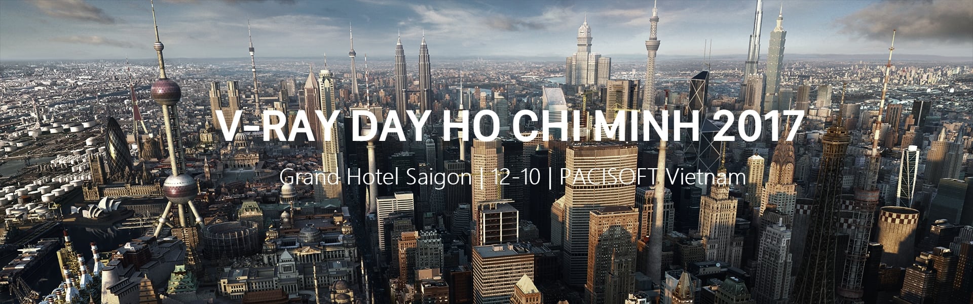 Thư mời Sự kiện & Hội thảo V-Ray Day Ho Chi Minh 2017
