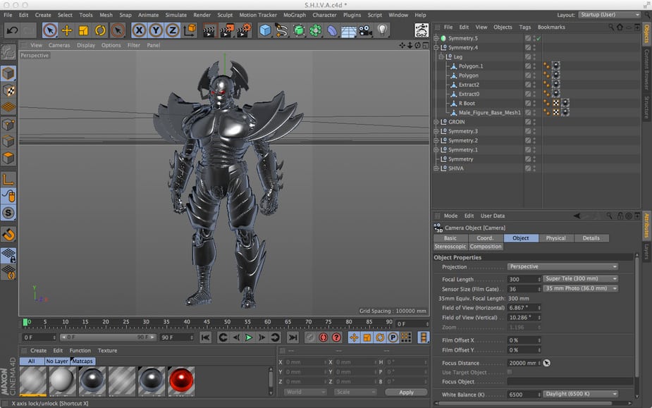 Cinema 4D kết hợp ZBrush mô phỏng ảnh