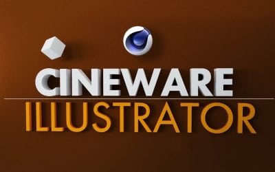 Plugin Cineware for Illustrator mới cho phép các nhà thiết kế 2D dễ dàng làm việc trong chế độ 3D