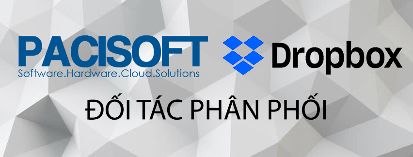 PACISOFT cung cấp và phân phối phần mềm Dropbox