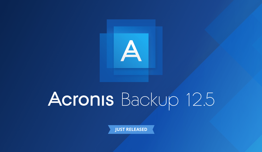 Acronis Backup 12.5 Advanced