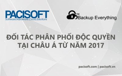 Pacisoft trở thành đối tác độc quyền phần mềm Backup Everything tại Châu Á