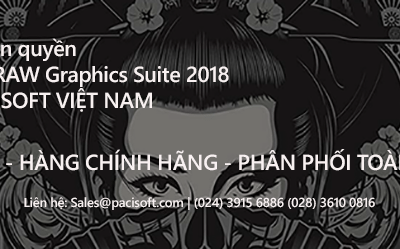 Tư vấn mua phần mềm CorelDRAW Graphics Suite 2018 bản quyền
