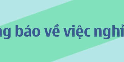 PACISOFT thông báo về việc nghỉ lễ 30/4 – 1/5