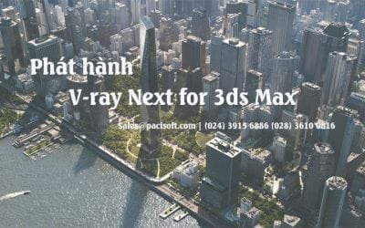 Chaosgroup ra mắt V-Ray Next for 3ds Max