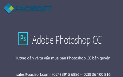 Hướng dẫn và tư vấn mua bán Photoshop CC bản quyền