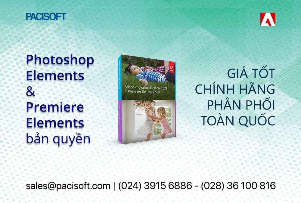 Hướng dẫn mua bán Photoshop Elements & Adobe Premiere Elements bản quyền