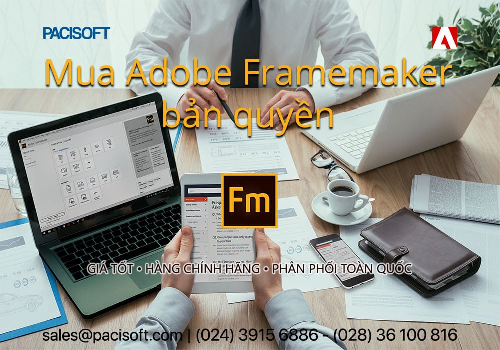 Tư vấn mua Adobe FrameMaker bản quyền