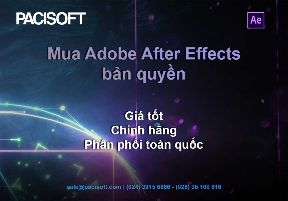 After Effects bản quyền