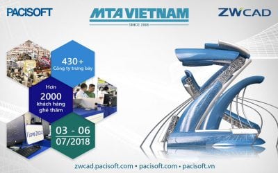 THƯ MỜI: Tham quan gian hàng triển lãm ZWCAD tại MTA VIETNAM 2018