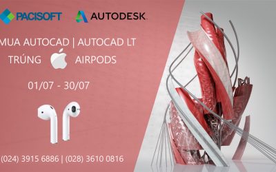 Mua AutoCAD nhận ngay Airpods – CTKM tháng 7