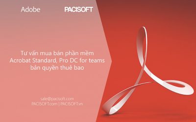 Tư vấn mua Acrobat Standard, Pro DC for teams