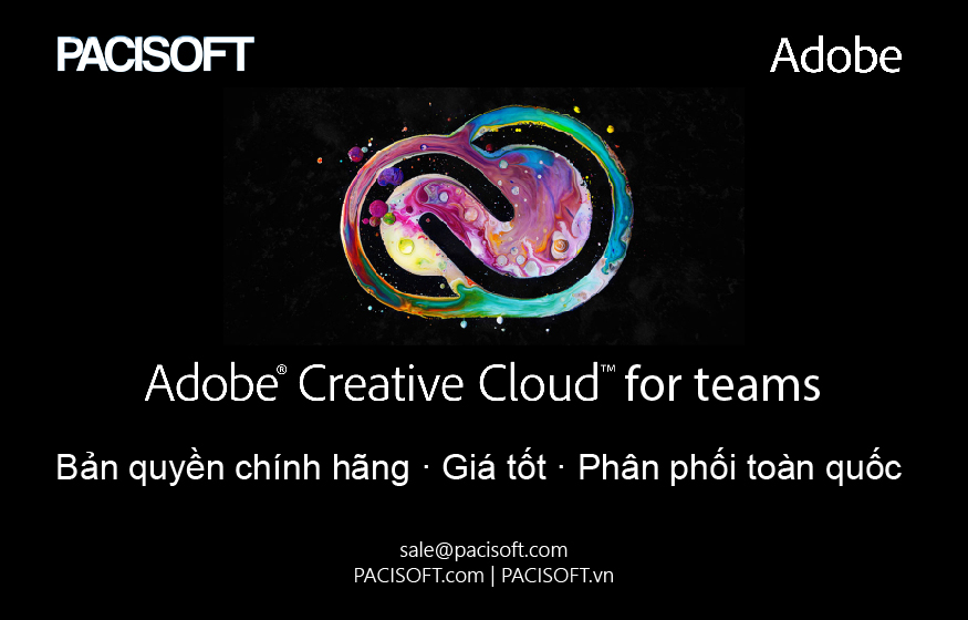 Tư vấn mua Adobe CC for teams bản quyền