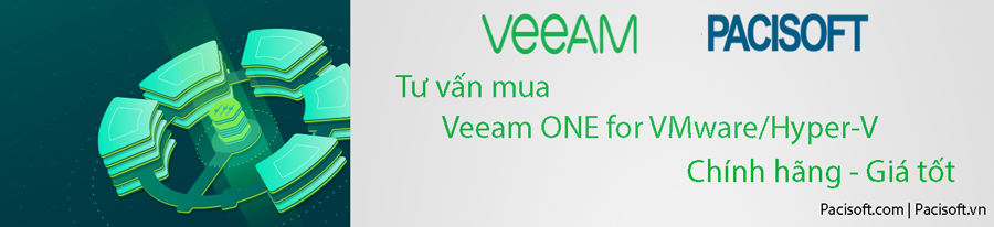 Tư vấn mua Veeam ONE for VMware/Hyper-V bản quyền