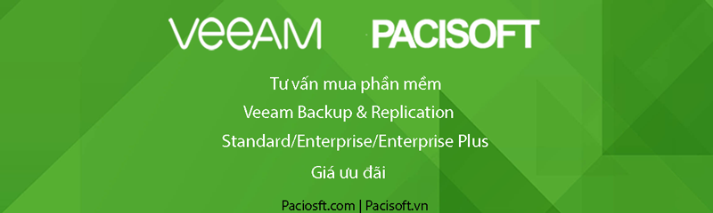 Tư vấn mua Veeam Backup & Replication Standard/Enterprise/Enterprise Plus bản quyền