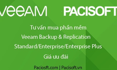 Tư vấn mua Veeam Backup & Replication Standard/Enterprise/Enterprise Plus bản quyền