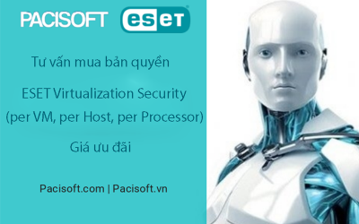 Tư vấn mua ESET Virtualization Security (per VM, per Host, per Processor) bản quyền