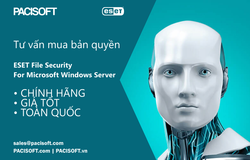 ESET File Security cho Microsoft Windows Server bản quyền