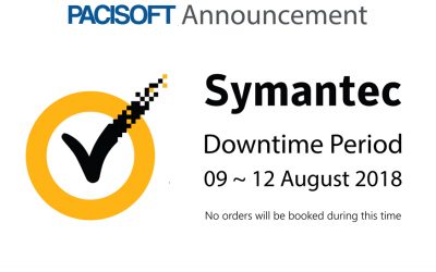 ⚠ Thông báo ⚠ Hệ thống đặt hàng của Symantec sẽ gián đoạn từ 0:00 09/8 – 0:00 12/8