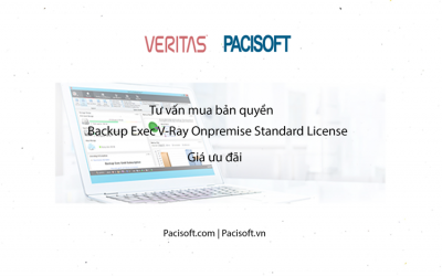 Tư vấn mua Backup Exec V-Ray Onpremise Standard License bản quyền