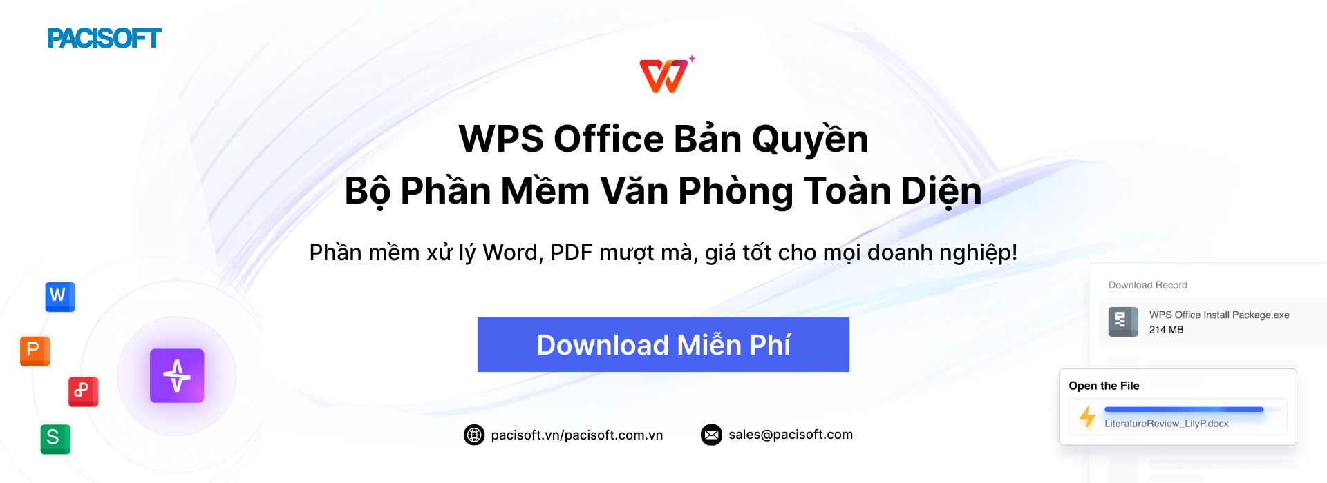 WPS Office Bản Quyền - Mua và Cài Đặt Phần Mềm Văn Phòng Tốt Nhất Cho Doanh Nghiệp