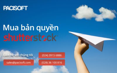 Tư vấn mua gói thuê bao hình ảnh Shutterstock bản quyền