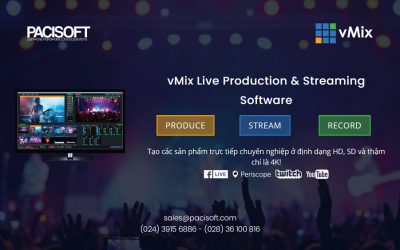 Tư vấn mua, bán Phần mềm vMix bản quyền