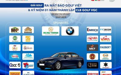 PACISOFT tham gia tài trợ giải Golf cho báo Golf Việt tổ chức