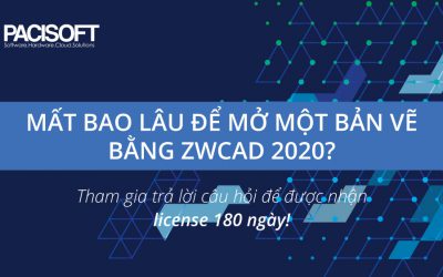 Tặng license ZWCAD 2020 180 ngày sử dụng