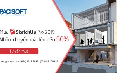 [SALE UP TO 50%] KHUYẾN MÃI SKETCHUP TỪ NAY ĐẾN 23/9/2019