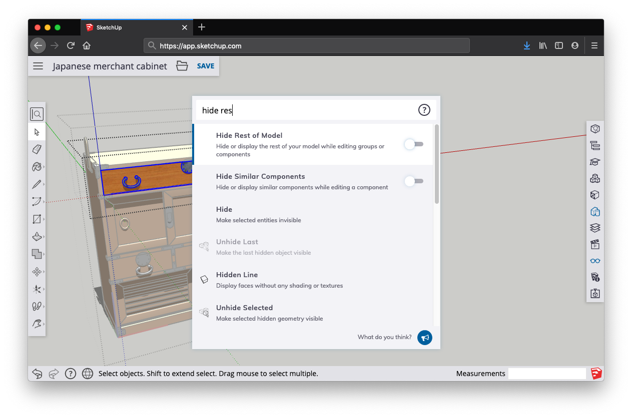 sketchup phiên bản web