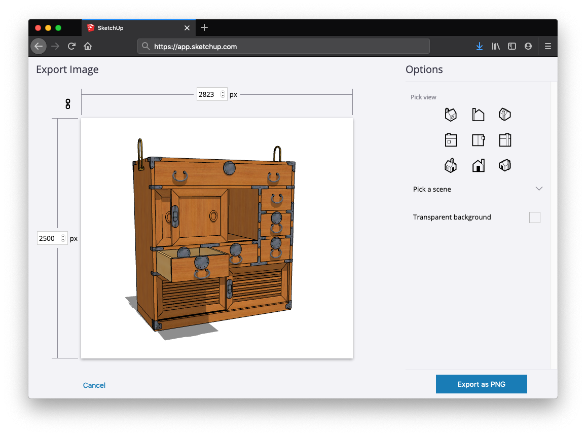 sketchup phiên bản web