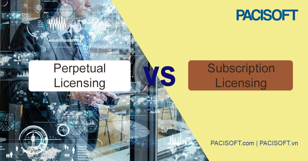 perpetual vs subscription licensing