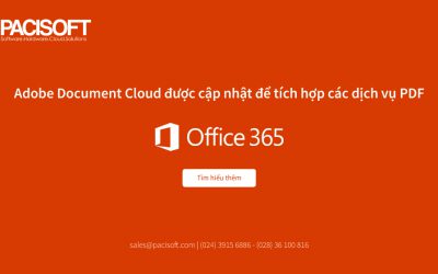 Bản cập nhật cho Adobe Document Cloud đưa các dịch vụ PDF tích hợp vào Office 365