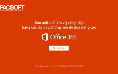 Bảo mật nơi làm việc hiện đại với các dịch vụ chống mối đe dọa nâng cao trong Office 365