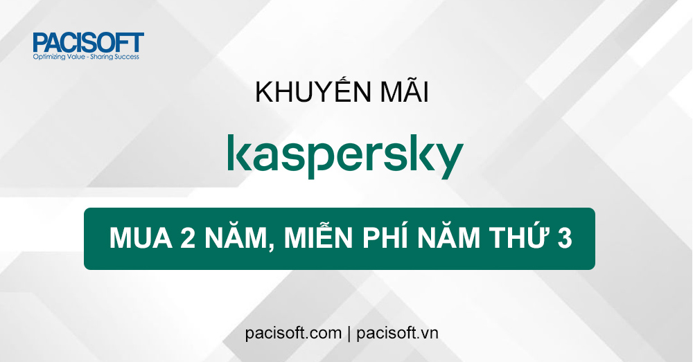 khuyến mãi kaspersky