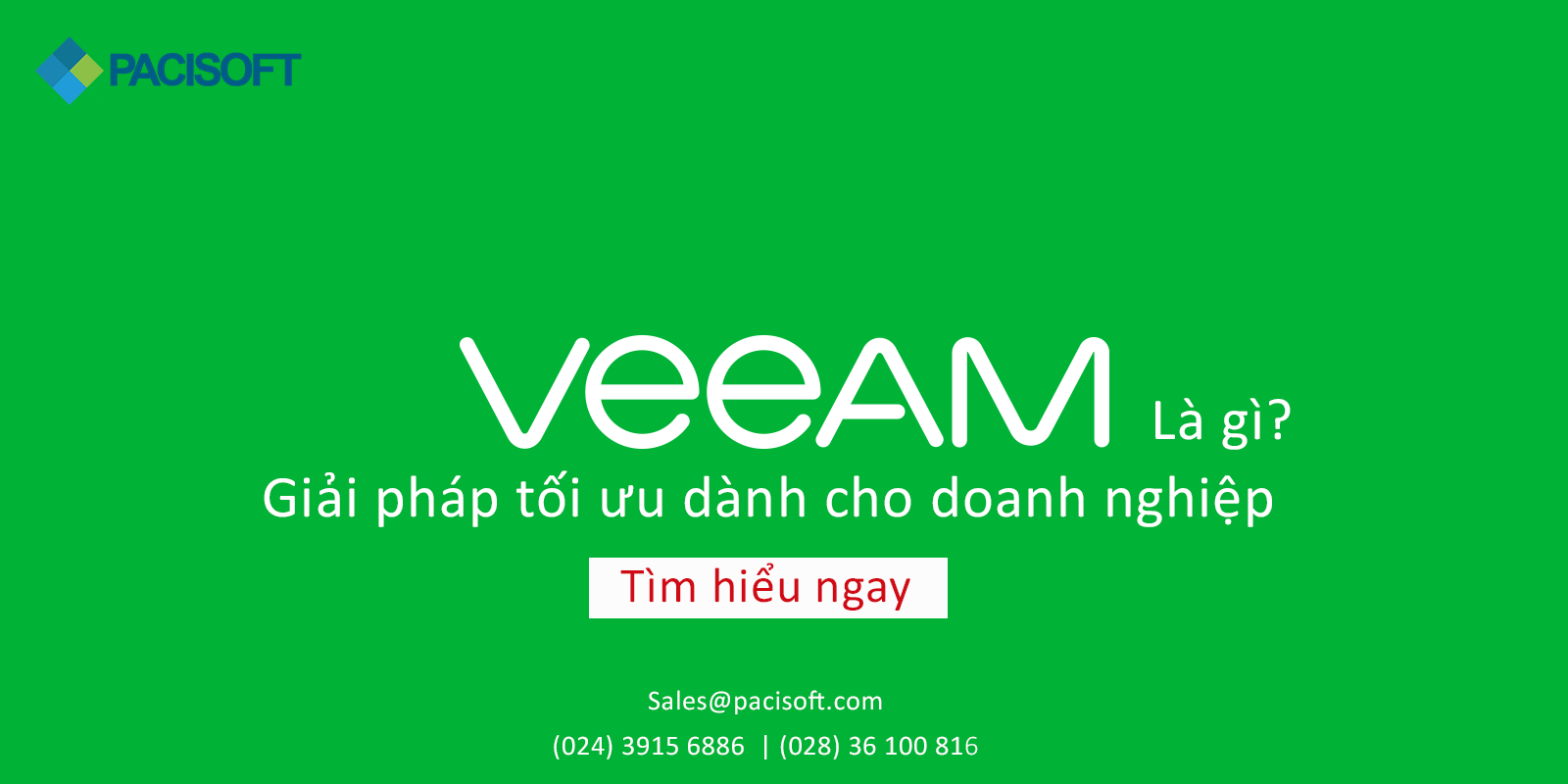 Veeam - Giải pháp tối ưu dành cho doanh nghiệp