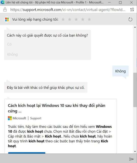 Bỏ qua các giải pháp có sẵn từ Microsoft