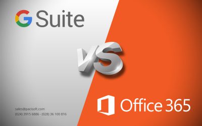 So sánh Office 365 và G-Suite cho doanh nghiệp SMB
