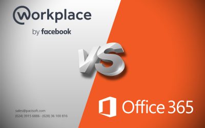 So sánh Office 365 với Workplace by Facebook