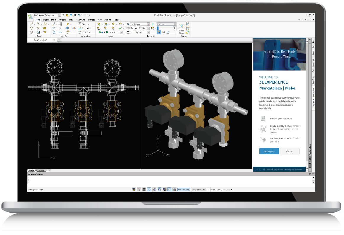 Draftsight bản quyền