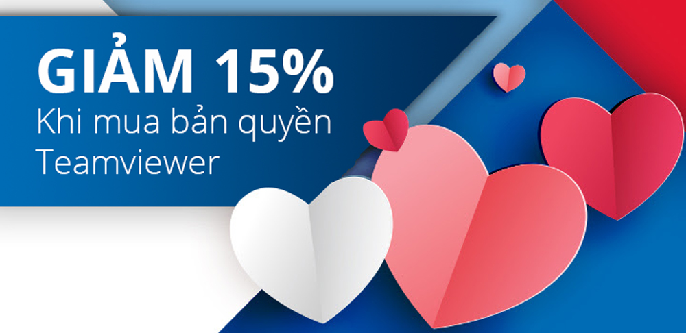 TeamViewer Khuyến mãi 15% Dành riêng cho bạn | Mua ngay!