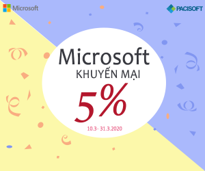 Microsoft sale off 5%